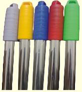 STAINLESS STEEL HANDLE 24MM DIA 48" LENGTH COLOUR