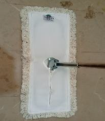 INDUSTRIAL DRY MOP WITH S.S. HANDLE 24MM 48" (COMPLETE SET) 24" (60CM)